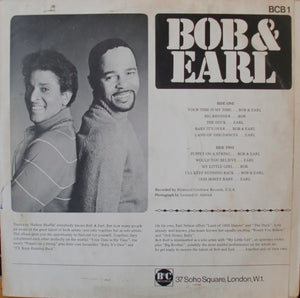 Bob & Earl : Bob & Earl (LP, Album)
