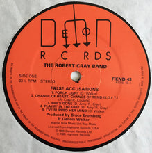 Load image into Gallery viewer, The Robert Cray Band : False Accusations (LP, Album)

