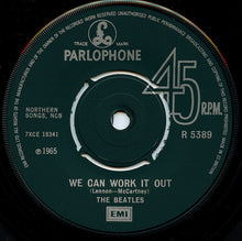 Load image into Gallery viewer, The Beatles : We Can Work It Out / Day Tripper (7&quot;, Single, RE, Pus)
