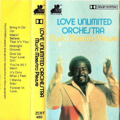 Love Unlimited Orchestra : Music Maestro Please (Cass, Album)