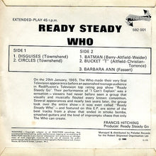 Load image into Gallery viewer, Who* : Ready Steady Who (7&quot;, EP, Mono)
