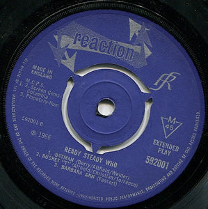 Who* : Ready Steady Who (7", EP, Mono)