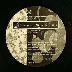 Sipho Mabuse : Sipho Mabuse (LP, Album)