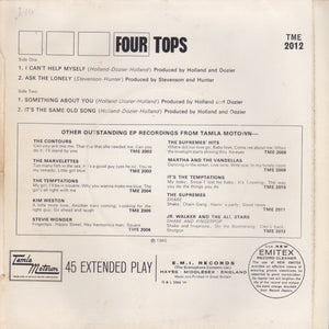 Four Tops : Four Tops (7", EP, Mono, 4 P)