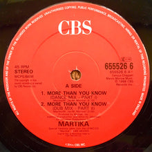 Load image into Gallery viewer, Martika : More Than You Know (12&quot;, Single)
