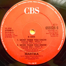 Load image into Gallery viewer, Martika : More Than You Know (12&quot;, Single)
