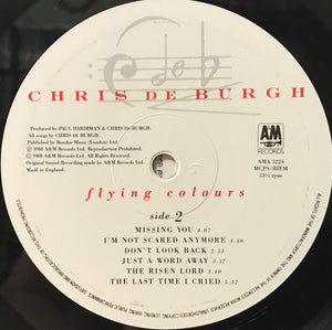 Chris de Burgh : Flying Colours (LP, Album, Emb)