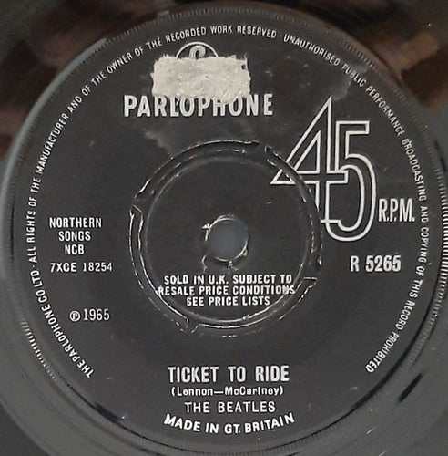 The Beatles : Ticket To Ride (7