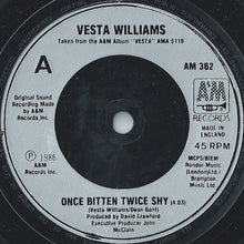 Load image into Gallery viewer, Vesta Williams : Once Bitten Twice Shy (7&quot;, Single, Sil)
