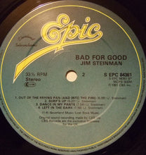 Load image into Gallery viewer, Jim Steinman : Bad For Good (LP, Album + 7&quot;, EP, Single)
