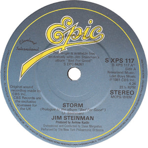 Jim Steinman : Bad For Good (LP, Album + 7", EP, Single)