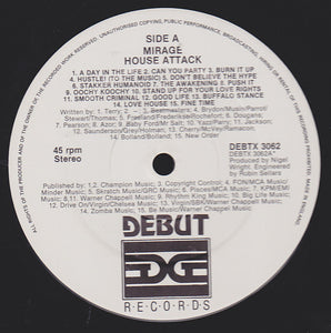 Mirage (12) : House Attack (12", Maxi)