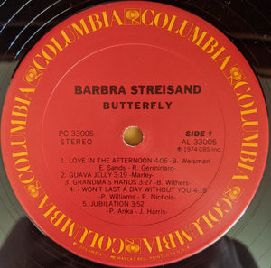 Barbra Streisand : ButterFly (LP, Album, San)