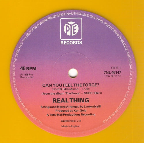 Real Thing* : Can You Feel The Force? (12