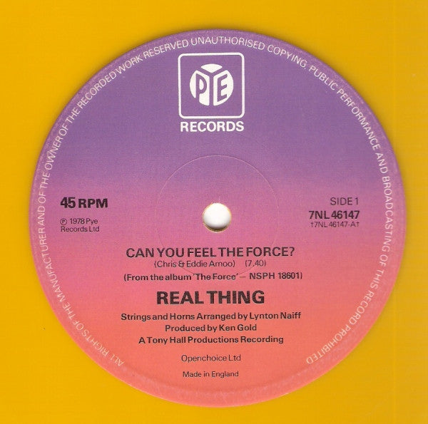 Real Thing* : Can You Feel The Force? (12
