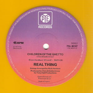 Real Thing* : Can You Feel The Force? (12", Ora)