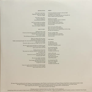 Lila Tristram : Our Friends (LP, blu)