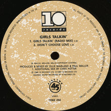 Load image into Gallery viewer, Girls Talkin&#39; : Girls Talkin&#39; (12&quot;, Single)
