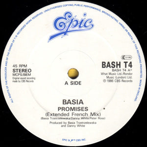 Basia : Promises (Extended French Mix) (12")