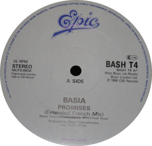 Basia : Promises (Extended French Mix) (12")