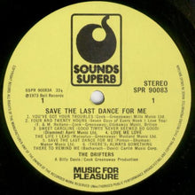 Load image into Gallery viewer, The Drifters : Save The Last Dance For Me (LP, Album, RE)
