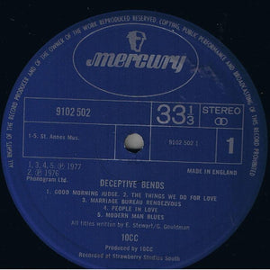 10cc : Deceptive Bends (LP, Album, Gat)