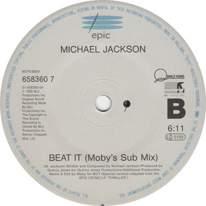 Michael Jackson : Jam (7", Single, Spe)
