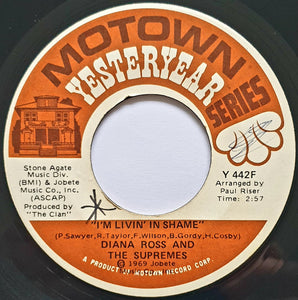 Diana Ross And The Supremes* : I'm Livin' In Shame / Someday We'll Be Together (7", Single, RE)