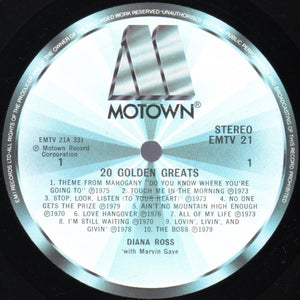 Diana Ross : 20 Golden Greats (LP, Comp)
