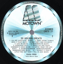 Load image into Gallery viewer, Diana Ross : 20 Golden Greats (LP, Comp)
