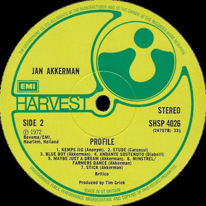 Jan Akkerman : Profile (LP, Album, The)