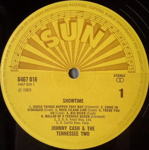 Johnny Cash & The Tennessee Two : Show Time (LP, Comp)