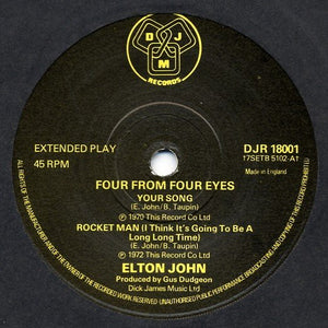 Elton John : Four From Four Eyes (7", EP)
