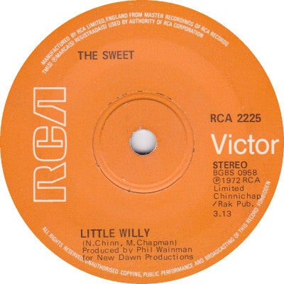 The Sweet : Little Willy (7