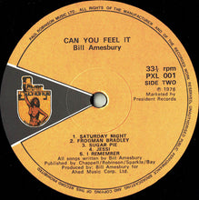 Load image into Gallery viewer, Bill Amesbury : Can You Feel It (LP, Album)
