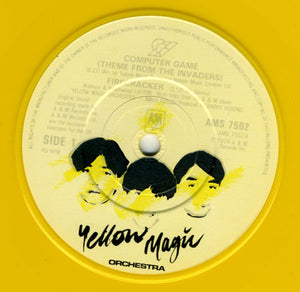 Yellow Magic Orchestra : Computer Game (Theme From The Invaders) (7", Single, Yel)