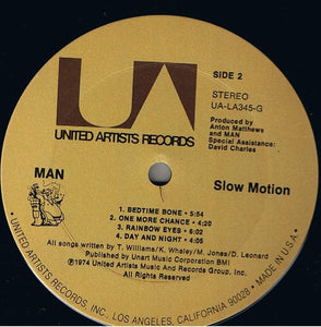 Man : Slow Motion (LP, Album, Ter)