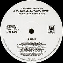 Load image into Gallery viewer, Sting : Nothing &#39;Bout Me (12&quot;, Single)
