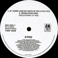 Load image into Gallery viewer, Sting : Nothing &#39;Bout Me (12&quot;, Single)
