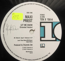 Load image into Gallery viewer, Maxi Priest : Let Me Know (2x12&quot;, Single, Ltd)
