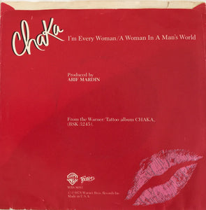 Chaka Khan : I'm Every Woman (7", RP, Spe)