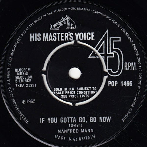 Manfred Mann : If You Gotta Go, Go Now (7