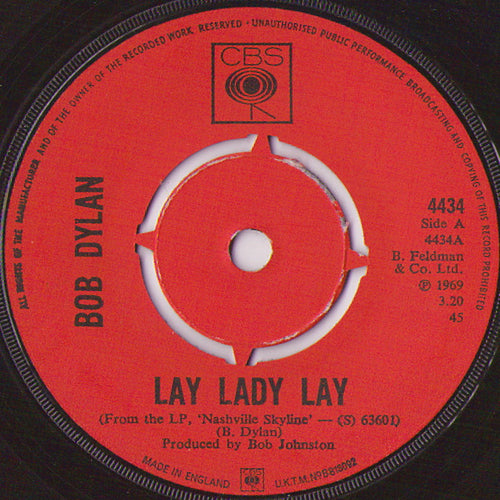 Bob Dylan : Lay Lady Lay (7