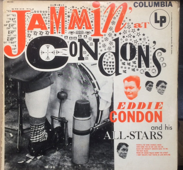 Eddie Condon And His All-Stars : Jammin' At Condon's (LP, Album, Mono)