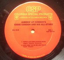 Load image into Gallery viewer, Eddie Condon And His All-Stars : Jammin&#39; At Condon&#39;s (LP, Album, Mono)
