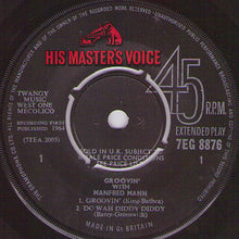 Load image into Gallery viewer, Manfred Mann : Groovin&#39; With Manfred Mann (7&quot;, EP, Mono)
