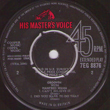Load image into Gallery viewer, Manfred Mann : Groovin&#39; With Manfred Mann (7&quot;, EP, Mono)
