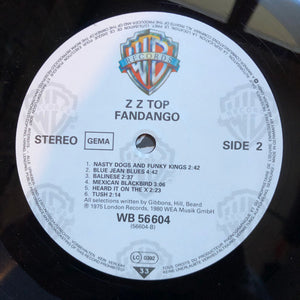 ZZ Top : Fandango! (LP, Album, RE)