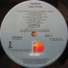 Load image into Gallery viewer, Robert Palmer : Secrets (LP, Album)
