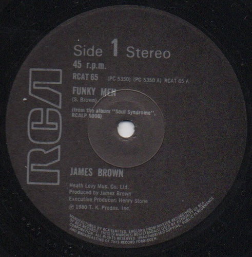 James Brown : Funky Men / Mashed Potatoes (12